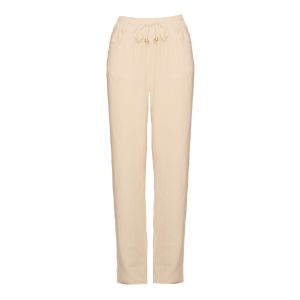 Only M Tall Dora broek wide tequila linnen look sabbia