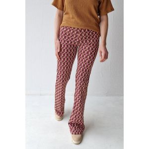 Madame LIZ Babette flared riva print