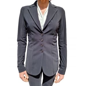 Only M Alexis blazer midi travel nero