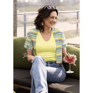 Only M Jeanne bolero queen verde lime