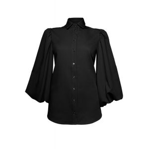 Only M Isa blouse pofmouw fashion nero