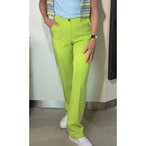 Only M Marita broek wide napoli lime