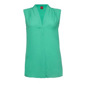 Only M Kiara blouse mouwloos smeraldo