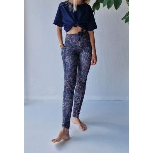 Madame LIZ Fay sportlegging mix black giraf
