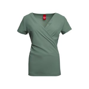 Only M Maria shirt overslag travel teal