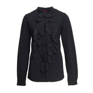 Only M Anne blouse roezel travel nero