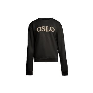 Sequoia Oslo sweater zwart taupe
