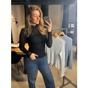 Sunset Dominique ls lace black