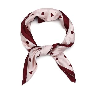 Sequoia Shawl heart bordeaux