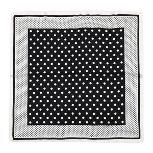 Sequoia Shawl polka dot combi black
