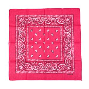 Sequoia Shawl bandana paisley fuchsia