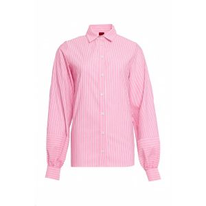 Only M Tall Brigitte blouse stripe fuxia