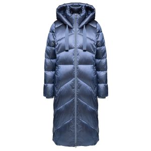 Manisa Tall Anne 2tone fakedown jas stitch blau