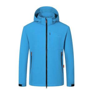 Blue Wave Mads softshell jas azur