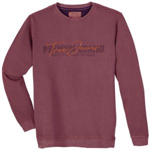 Redfield True sweater red plum