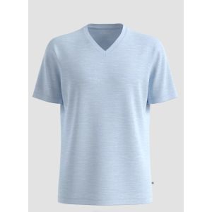s.Oliver Danny shirt V melange light blue