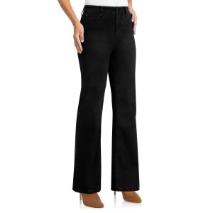 Wonderjeans Joy flared hw 200 black