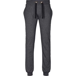 North James sweat pant black melange