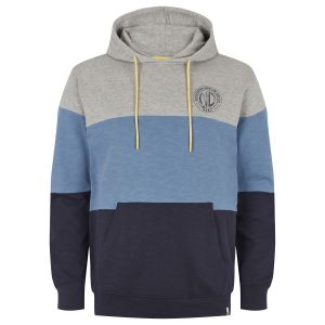 North Calfield hoodie grey/blue
