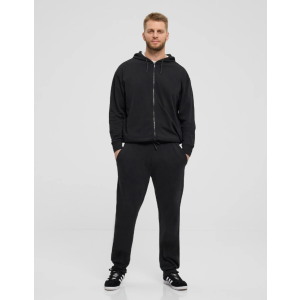 North Bart hoodie jog vest black