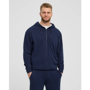 North Bart hoodie jog vest navy