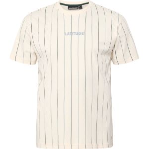 North Jack shirt striped baseball off white