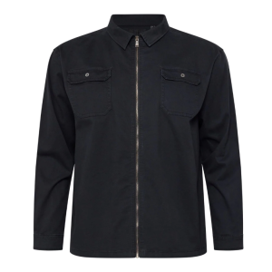 North Roy overshirt full zip stretch 0099 black
