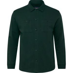North Bas overshirt bottle green