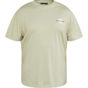 North Finn printed tee light dust green