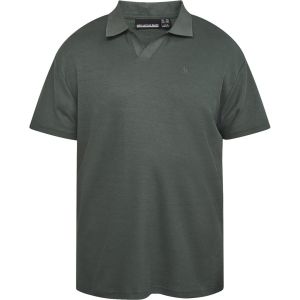 North Otis v-neck polo dark dust green