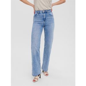 Vero Moda Tall Tessa hr wide jeans RA339 llight blue denim