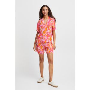 B Young Jacqueline shirt pink ethnic mix
