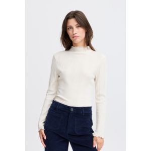 B Young Smirna ls top rib wit