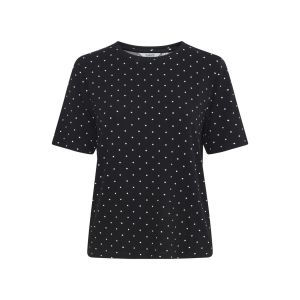 B Young Soara t shirt tee print black small dott