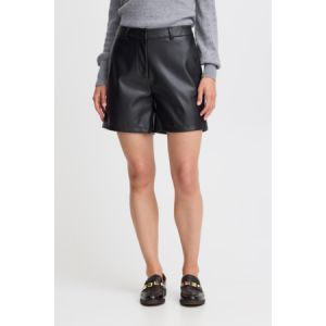 B Young Denma short leatherlook black