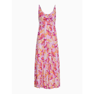 YAS Tall Tropia strap ankle dress  pastel lavender