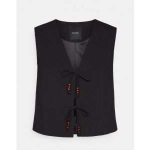 Vero Moda Tall Wave gilet string waistcoat pop 3