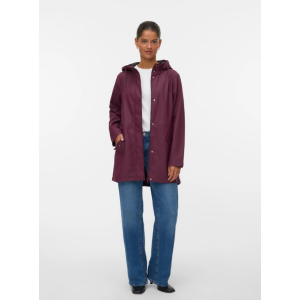 Vero Moda Tall Malou coated jacket plum perfect