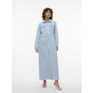 Vero Moda Tall Molly LS ankle dnm dress
