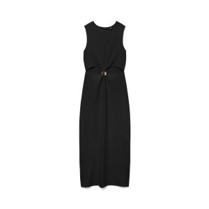 Vero Moda Tall Allison ankle dress black