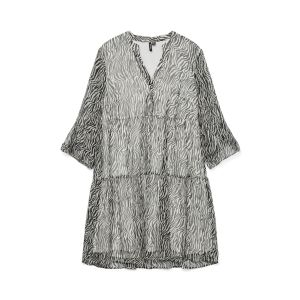 Vero Moda Tall Smilla 3/4 short dress snow white