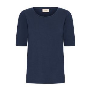 Fransa Terrah tee 1 navy blazer