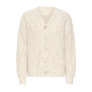 Fransa Jamie cardigan cocoa multi zand