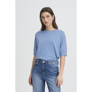 B Young Mmorla tshirt della robbia blue melange