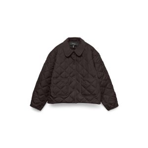 Vero Moda Tall Minnesota short jacket ga chocolate torte