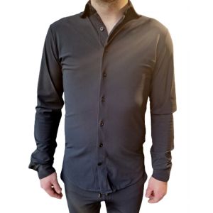 Zip73 Roy overhemd travel zwart