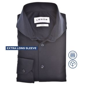 Ledub Dubai slim fit stretch ca jersey dark blue