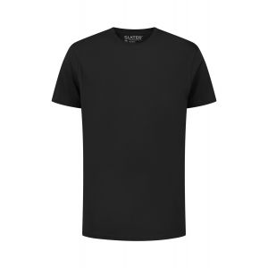 Slater Dallas shirt basic o-neck regular black 2P