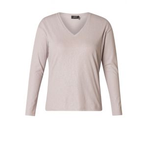 YEST Olianne shirt grey mist