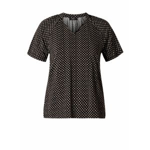 YEST Ngozi shirt black ecru